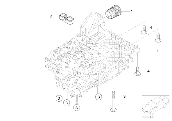 Схема пневмосистемы коробки передач zf