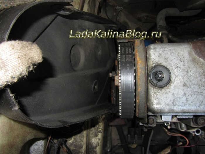Замена грм на 8 клапанной калине