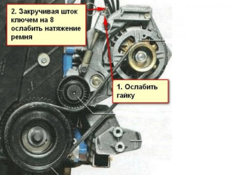 Замена грм на 8 клапанной калине