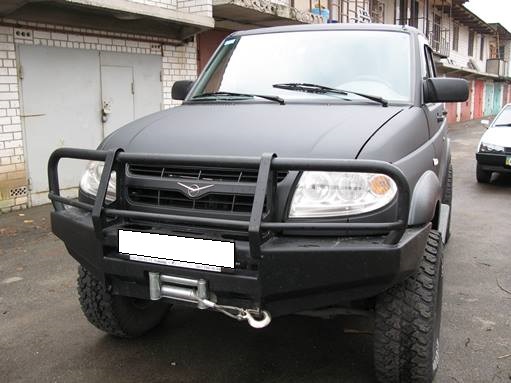 Чертежи бампера на ниву руками