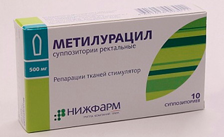 Ректальные свечи с метилурацилом. Применение метилурациловых свечей.