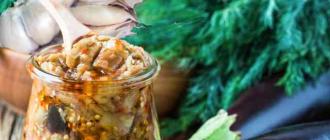 Икра из баклажанов — лучшие рецепты